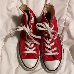 Red converse